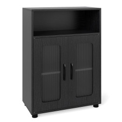 Шкафчик для ванной Costway JV13226DK (Black) Thumb