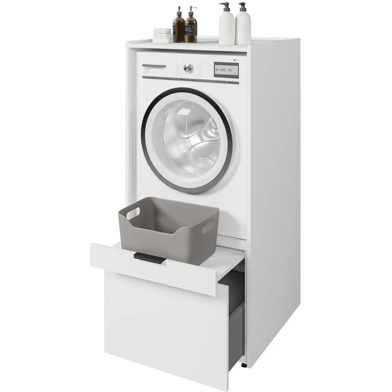 Шкаф для стиральной машины Helvetia Andiamo 3097OK60 (White) - 5
