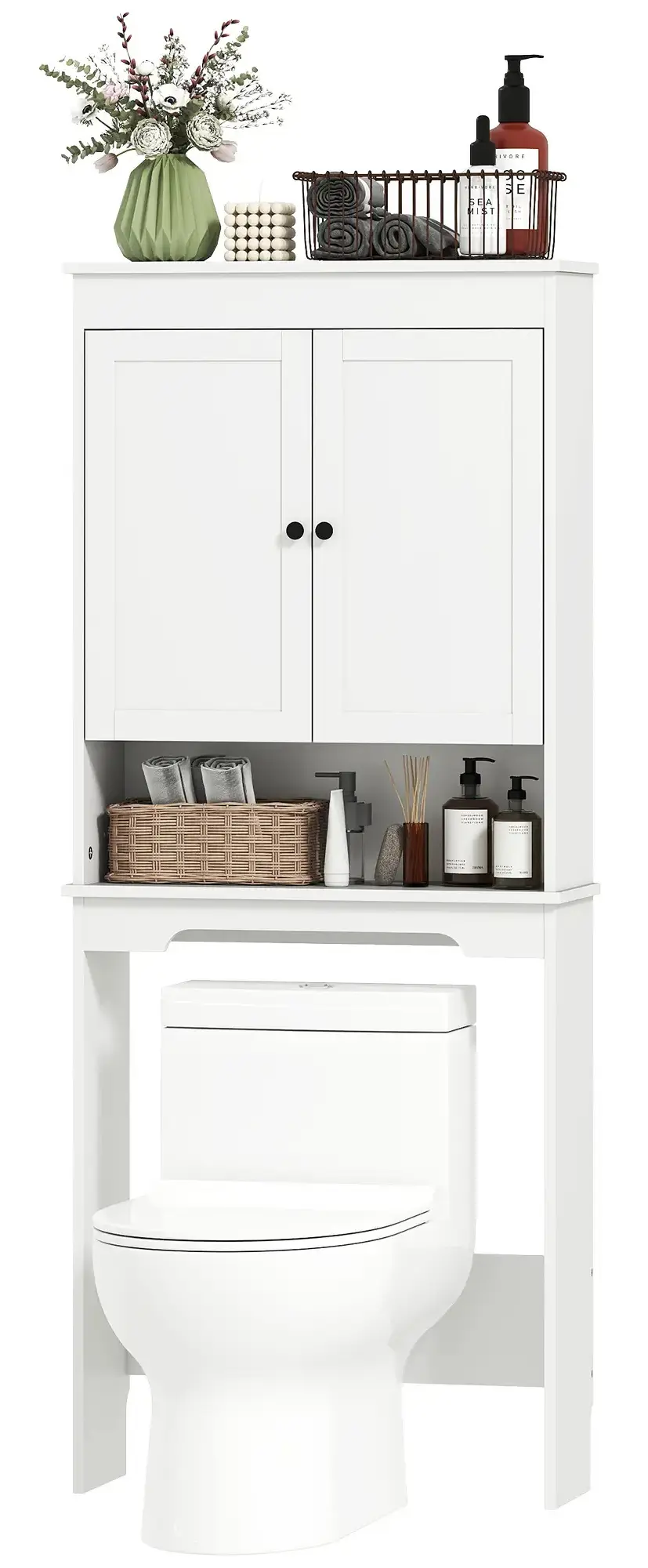 Шкаф Homcom 834-823V00WT (White) - 3