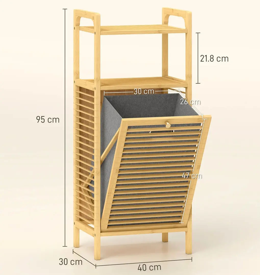Шкаф Homcom 834-878V00ND (Bamboo) - 2