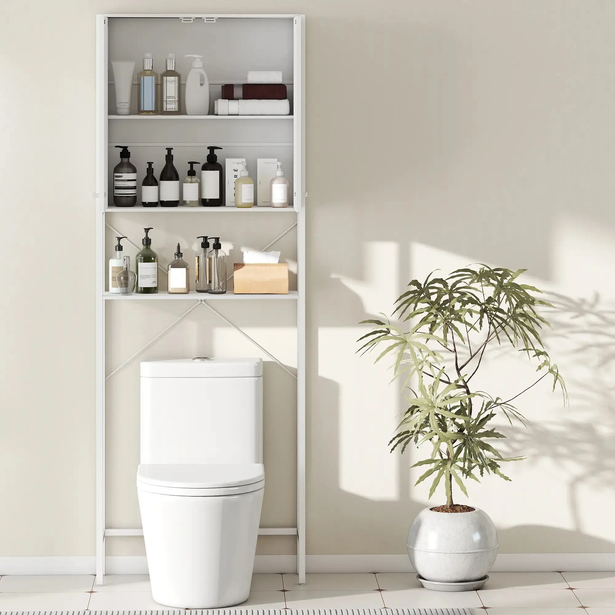 Шкаф Homcom 834-883V90WT (White) - 7