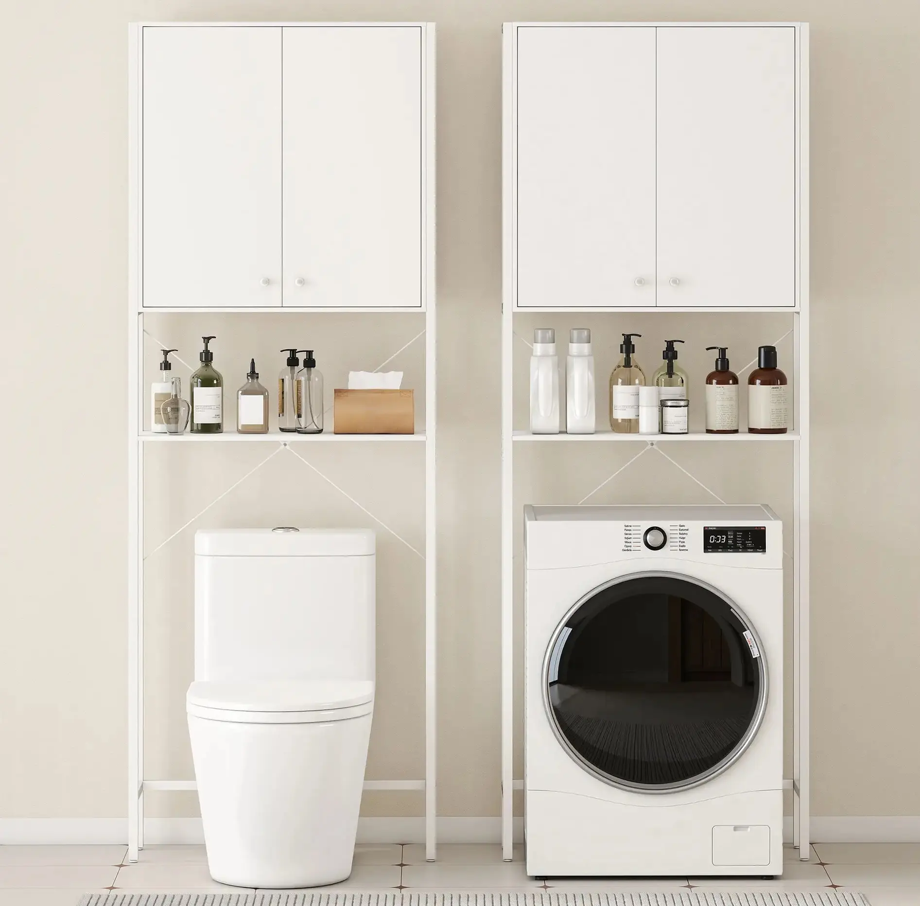 Шкаф Homcom 834-883V90WT (White) - 9