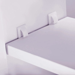 Шкаф подвесной с зеркалом Homcom 834-044 (White) Thumb