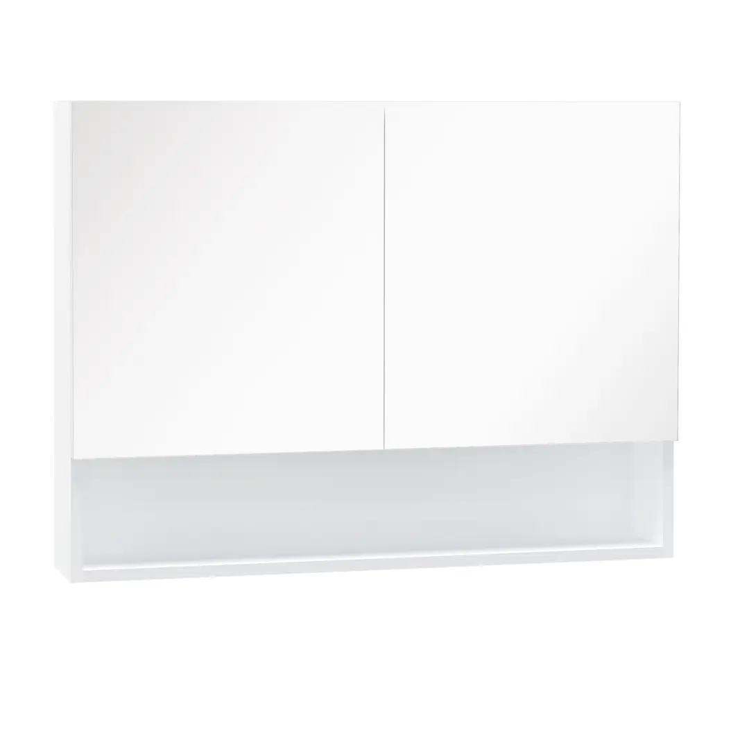 Dulap cu oglinda Homcom 834-041 (White) - 2