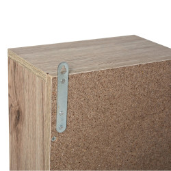 Шкаф с зеркалом Homcom 834-244 (Grey/Oak) Thumb