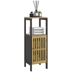 Dulap mic Homcom 834-669V00BK (Black/Natural) Thumb