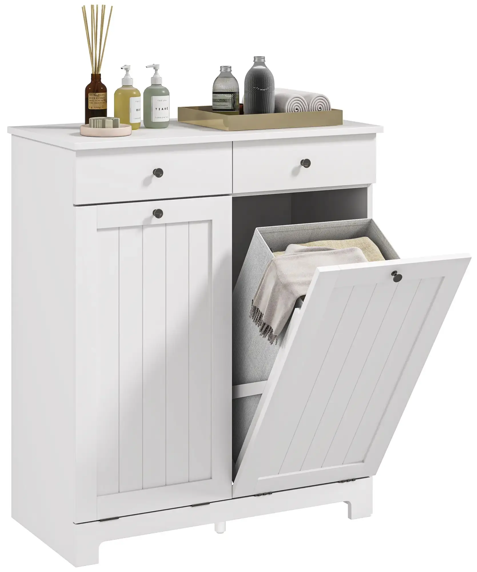 Dulap mic Homcom 834-773V81WT (White) - 2