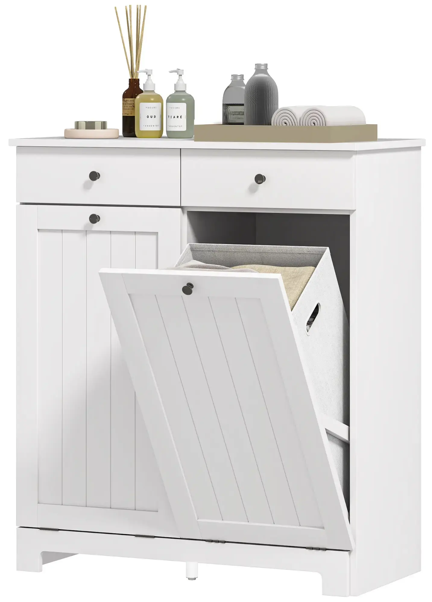 Dulap mic Homcom 834-773V81WT (White) - 3