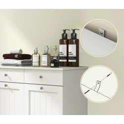 Dulap mic Homcom 834-773V81WT (White) Thumb