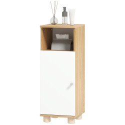 Шкафчик Homcom 834-865V00WT (White/Natural) Thumb