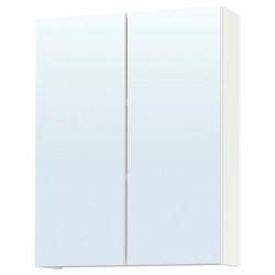 Шкаф с зеркалом Ikea Enhet 60x17x75 (Белый) Thumb