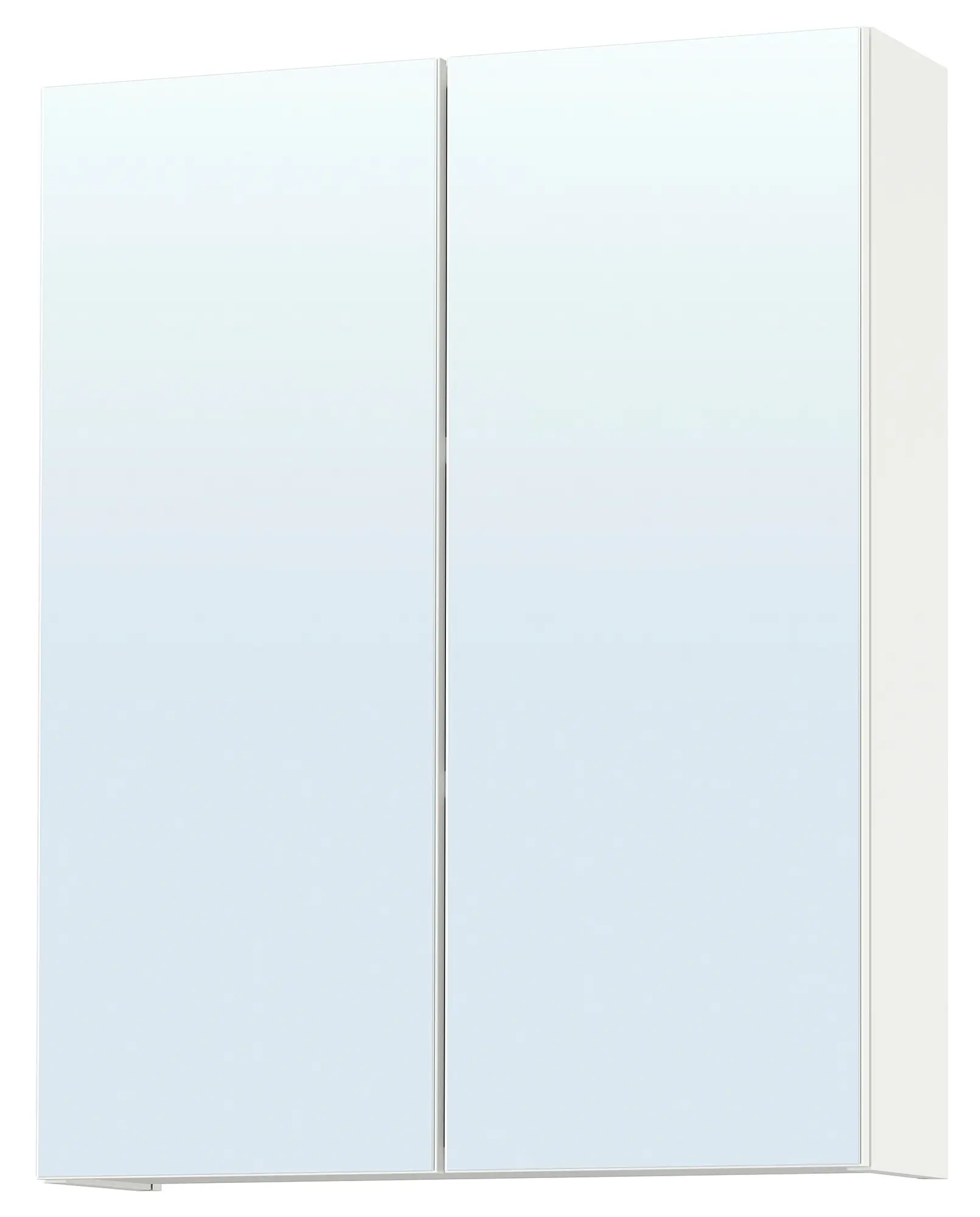 Шкаф с зеркалом Ikea Enhet 60x17x75 (Белый) - 2