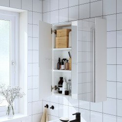 Dulap cu oglinda Ikea Enhet 60x17x75 (Alb)