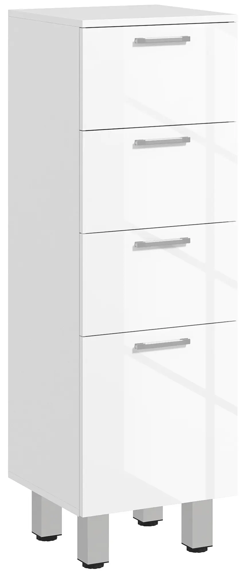 Комод для ванной Kleankin 834-627V00WT (White Gloss) - 2