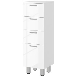 Комод для ванной Kleankin 834-627V00WT (White Gloss) Thumb