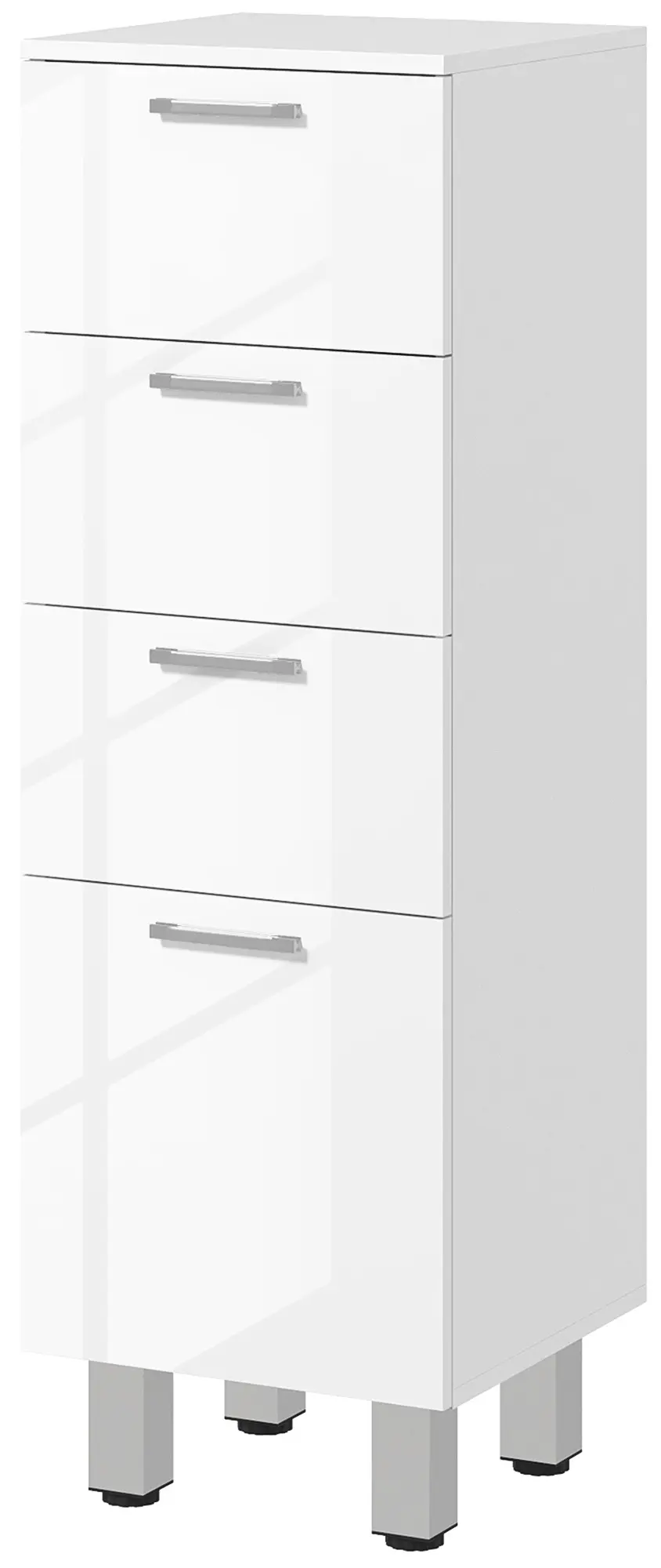 Комод для ванной Kleankin 834-627V00WT (White Gloss) - 3