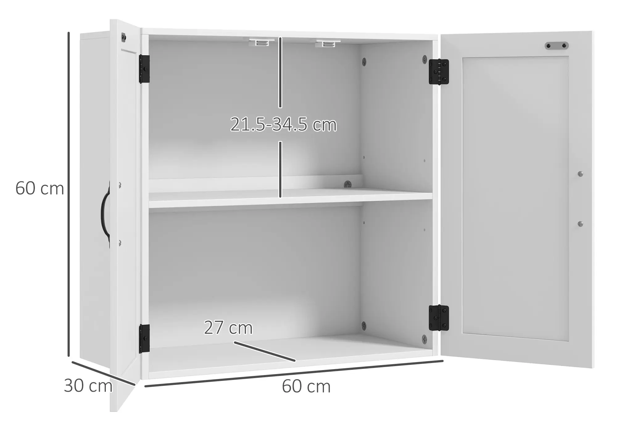 Dulap suspendat Kleankin 834-650V00WT (White) - 4