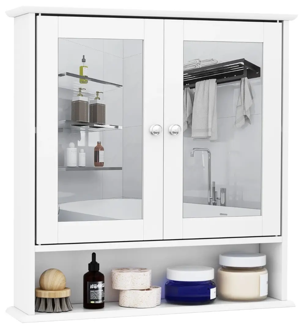 Dulap cu oglinda Kleankin 834-182 (White) - 2