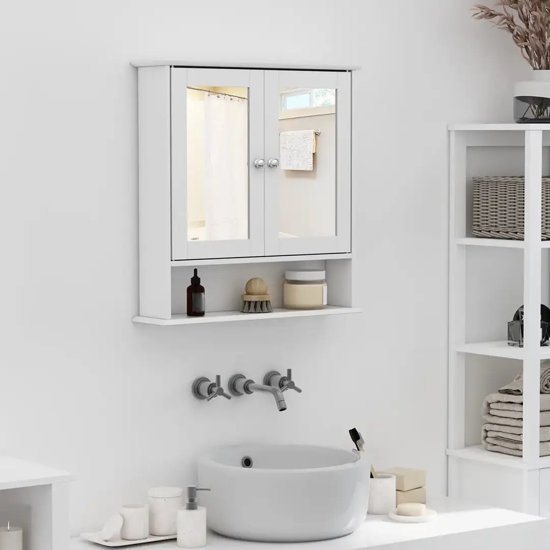 Dulap cu oglinda Kleankin 834-182 (White)