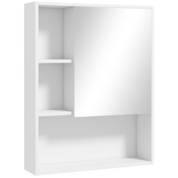 Шкаф с зеркалом Kleankin 834-259V80WT (White) Thumb