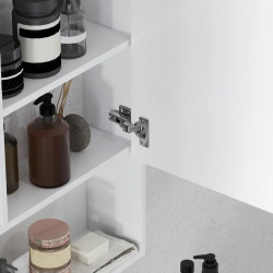 Шкаф с зеркалом Kleankin 834-259V80WT (White) Thumb