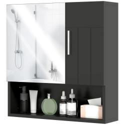 Шкаф с зеркалом Kleankin 834-347V00BK (Black) Thumb