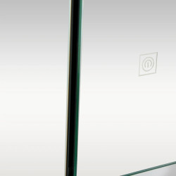 Dulap cu oglinda Kleankin 834-416BK LED (Black) Thumb