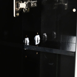 Dulap cu oglinda Kleankin 834-416BK LED (Black) Thumb