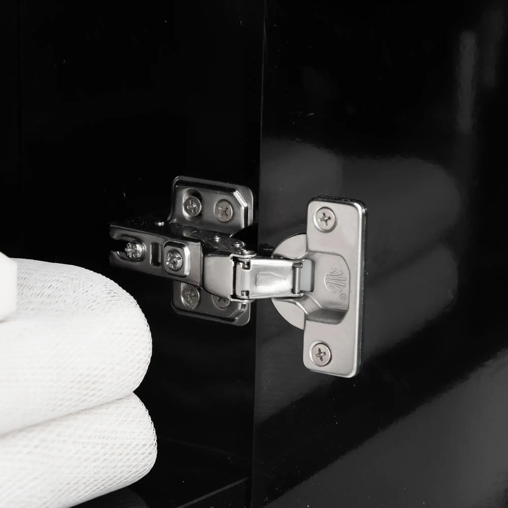 Dulap cu oglinda Kleankin 834-416BK LED (Black) - 9