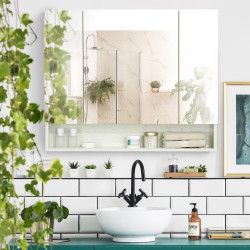 Dulap cu oglinda Kleankin 834-425WT (White) Thumb