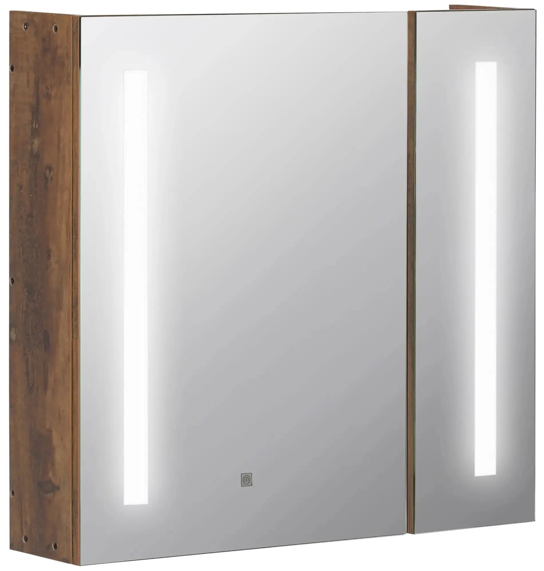 Dulap cu oglinda Kleankin 834-442 LED (Brown) - 2