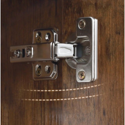 Dulap cu oglinda Kleankin 834-442 LED (Brown) Thumb