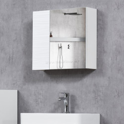 Шкаф с зеркалом Kleankin 834-502V00WT (White)