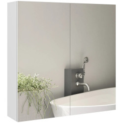 Dulap cu oglinda Kleankin 834-629V80WT (White) Thumb