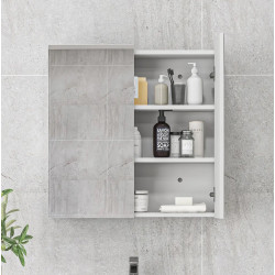 Dulap cu oglinda Kleankin 834-629V80WT (White) Thumb