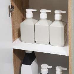 Шкафчик Kleankin 834-317 (White/Natural) Thumb