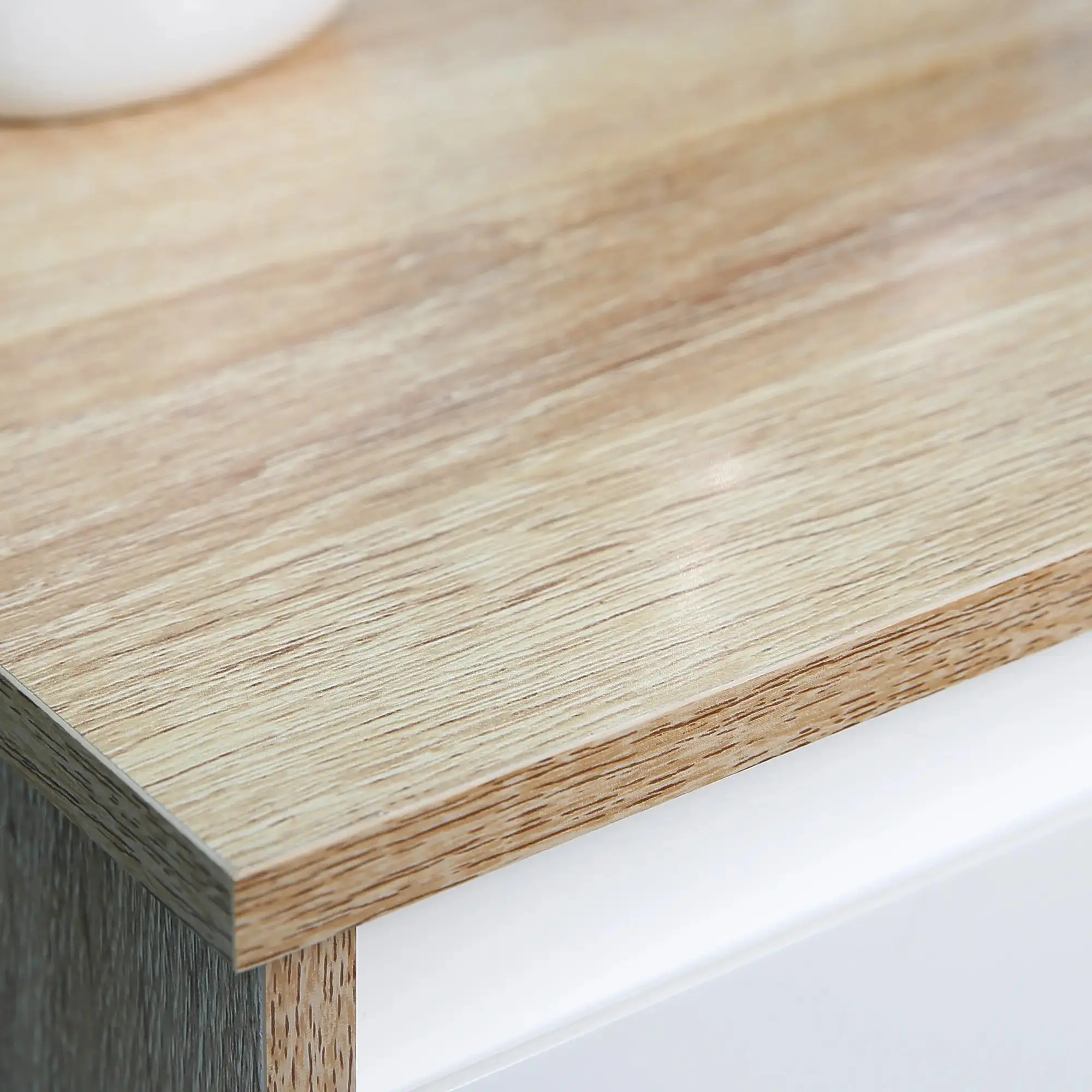 Шкафчик Kleankin 834-317 (White/Natural) - 6