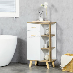 Шкафчик Kleankin 834-398 (White/Natural)