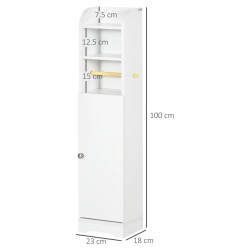 Шкафчик Kleankin 834-534V80WT (White) Thumb