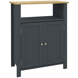 Шкафчик Kleankin 834-578V00CG (Grey/Natural)