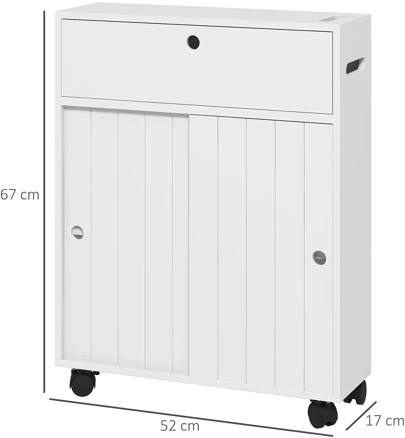 Dulap mic Kleankin 834-606V80WT (White) - 8