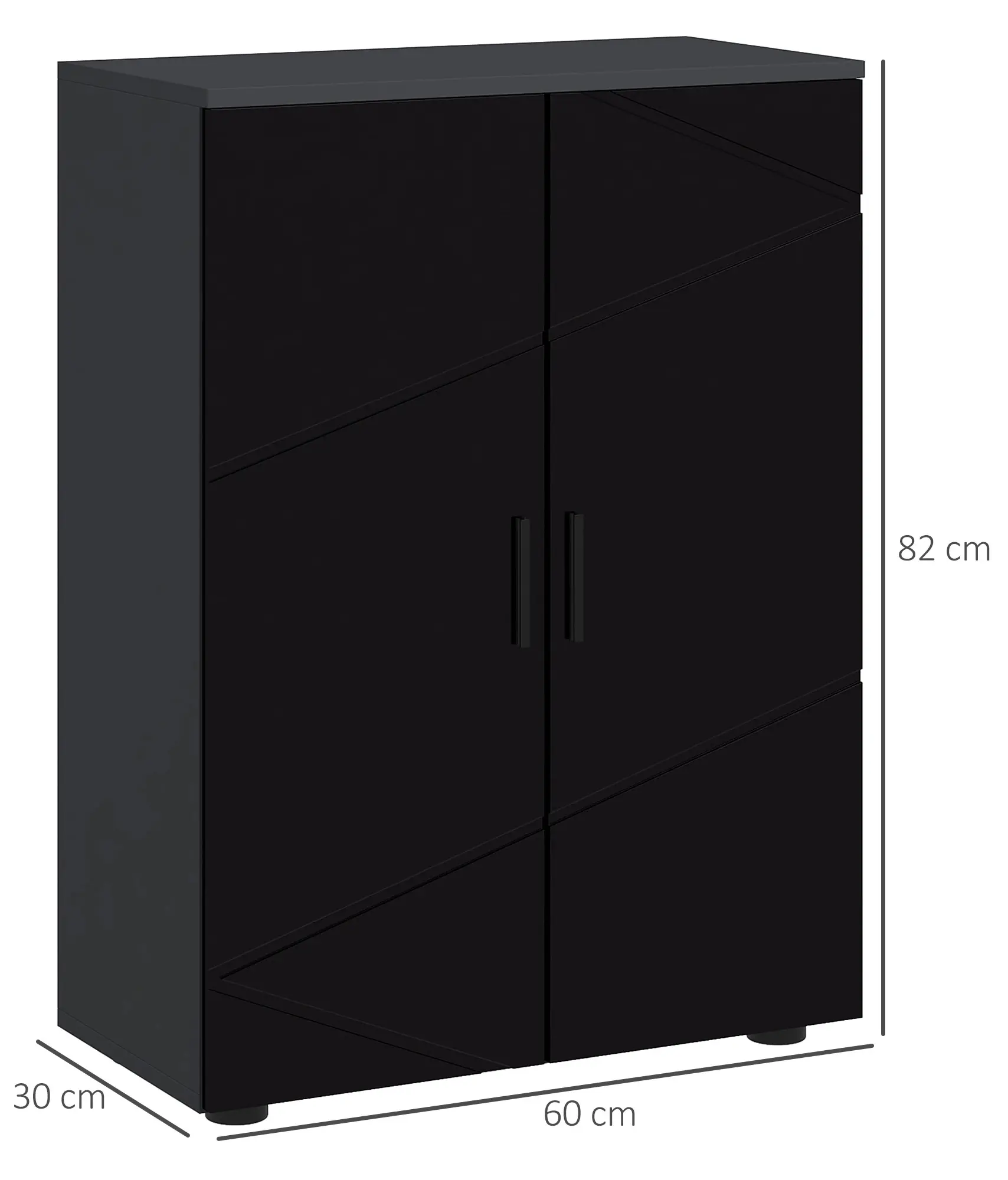Шкафчик Kleankin 834-620V00BK (Black) - 4