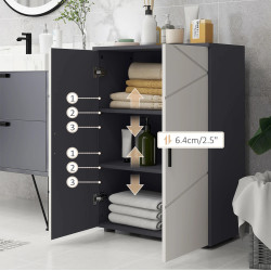 Dulap mic Kleankin 834-620V00LG (Grey) Thumb