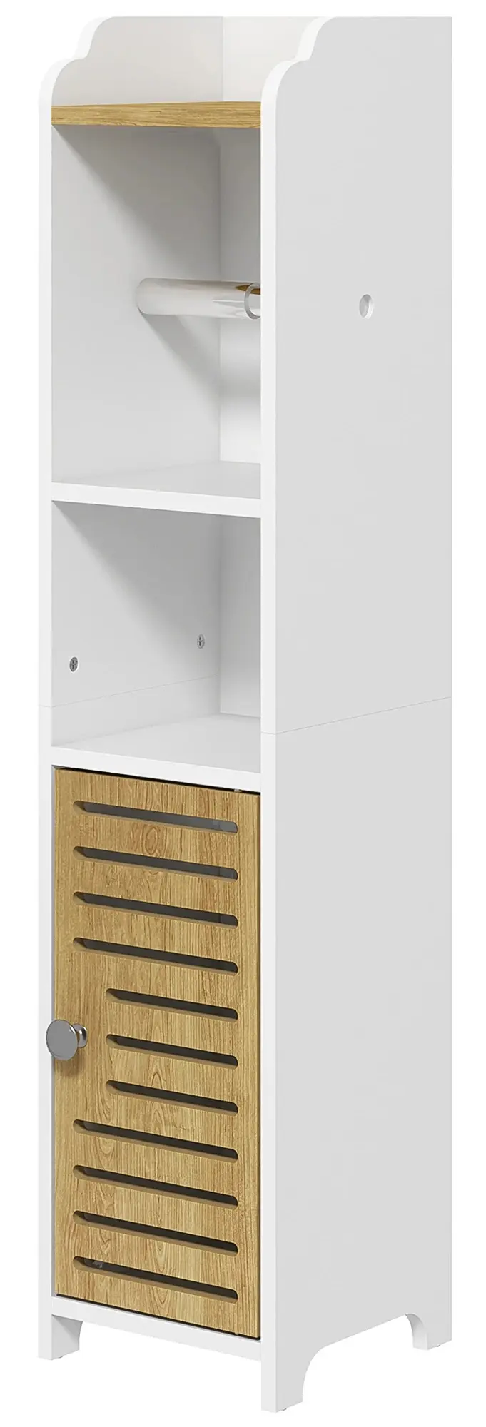 Шкафчик Kleankin 834-624V00WT (White/Natural) - 3