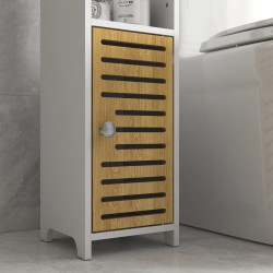 Шкафчик Kleankin 834-624V00WT (White/Natural) Thumb