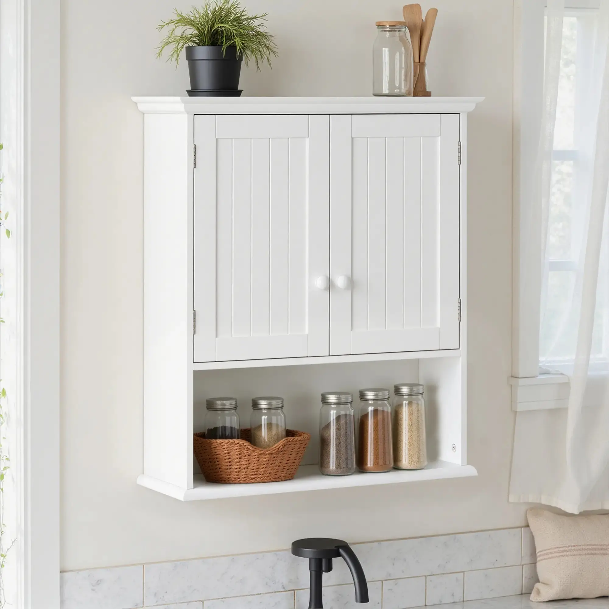 Dulap suspendat Kleankin 834-335 (White) - 7