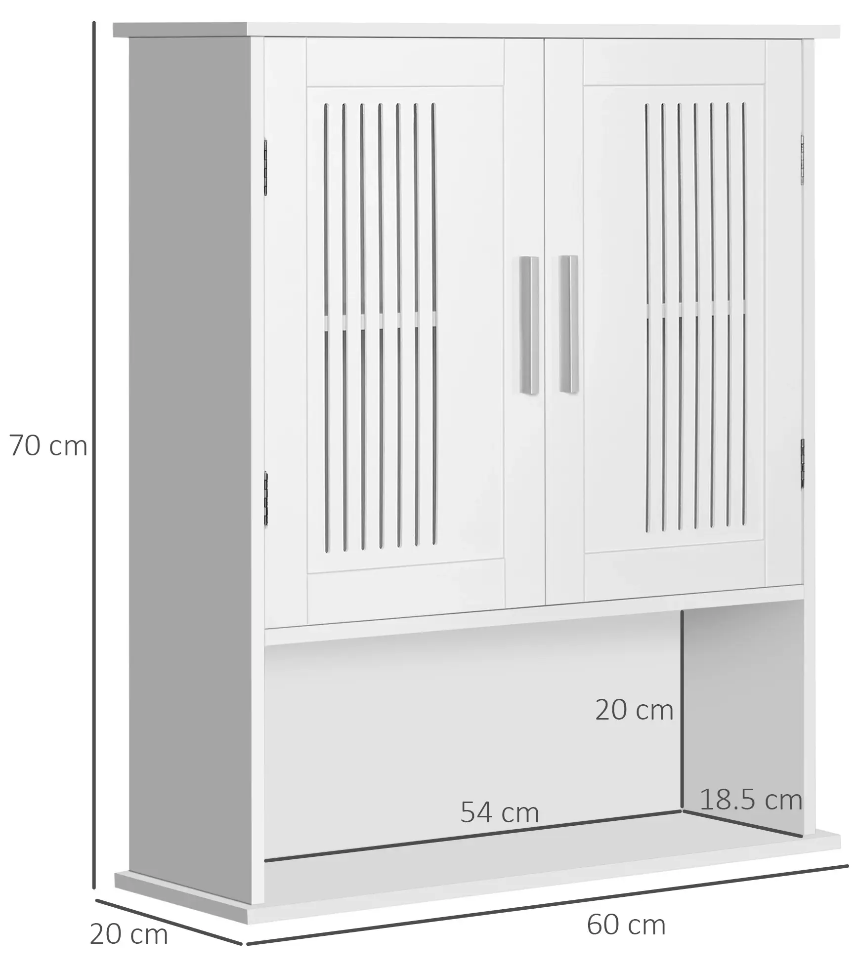 Dulap suspendat Kleankin 834-341 (White) - 4