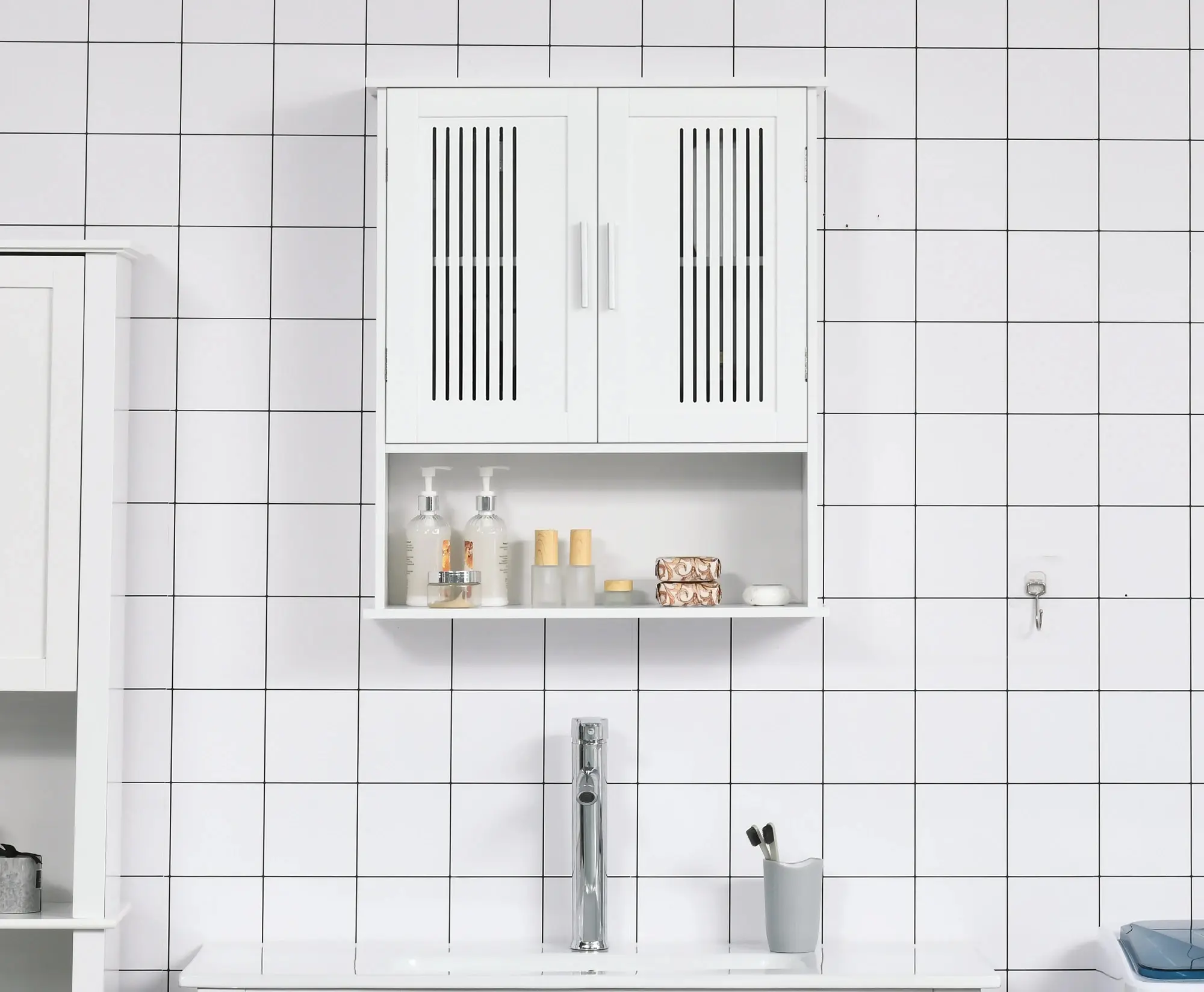 Dulap suspendat Kleankin 834-341 (White) - 7