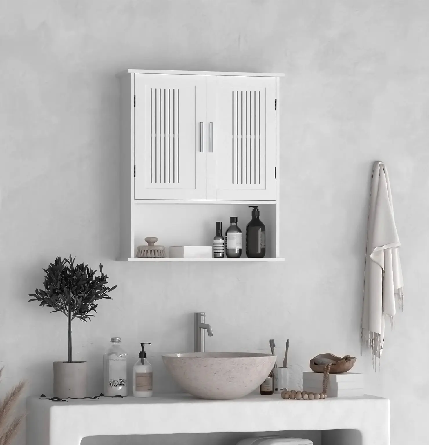 Dulap suspendat Kleankin 834-341 (White) - 9