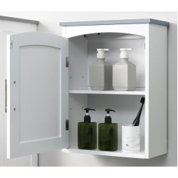 Dulap suspendat Kleankin 834-361LG (White/Grey) Thumb